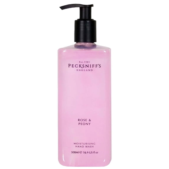 Pecksniff’s Classic Rose & Peony Moisturizing Hand Wash, 500 mL / 16.9 fl oz