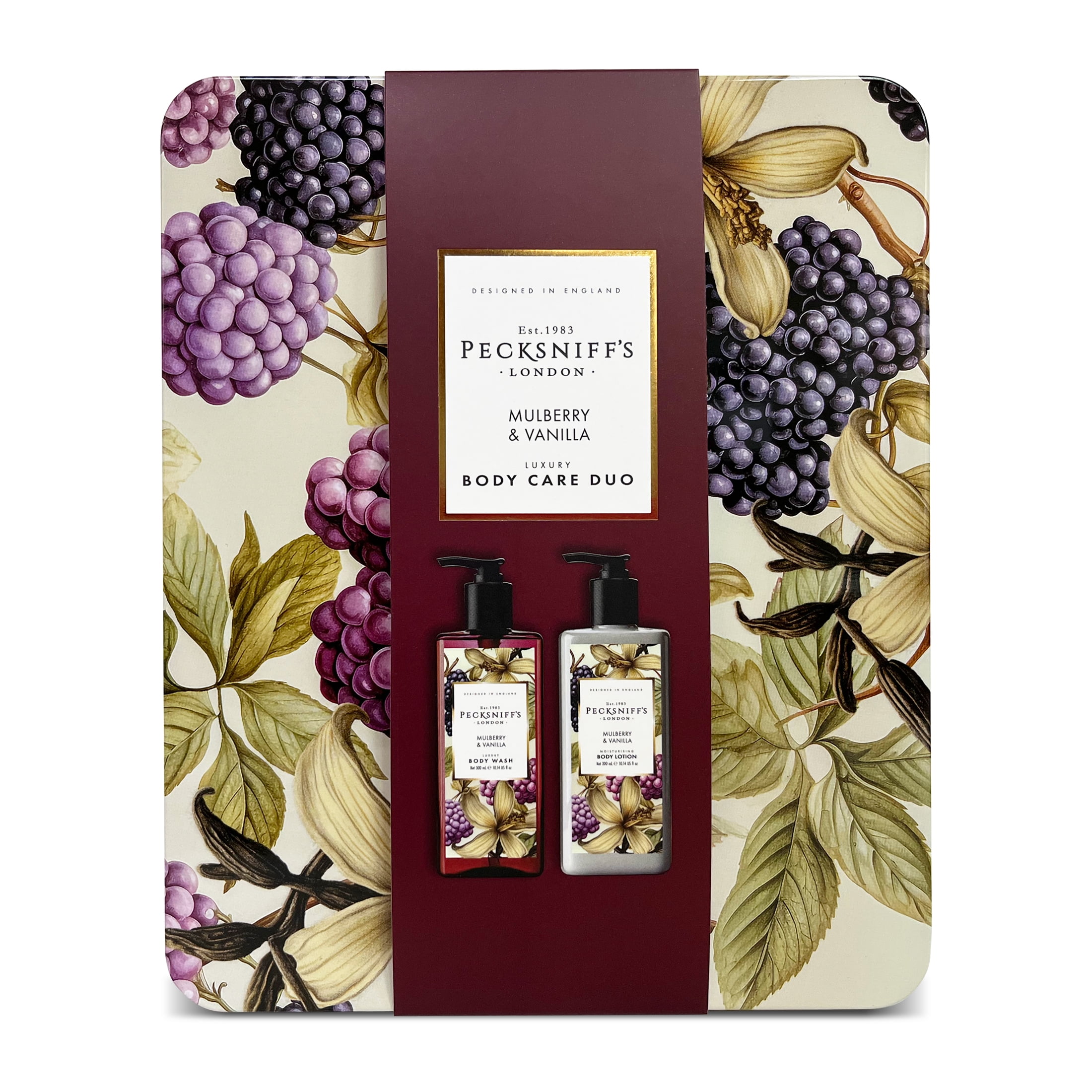 Pecksniff's Body Care Duo Gift Set, Wildwood Mulberry & Vanilla
