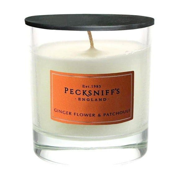 Pecksniffs Classic Ginger Flower & Patchouli Scented Candle | 1 Wick, 184g/6.49oz