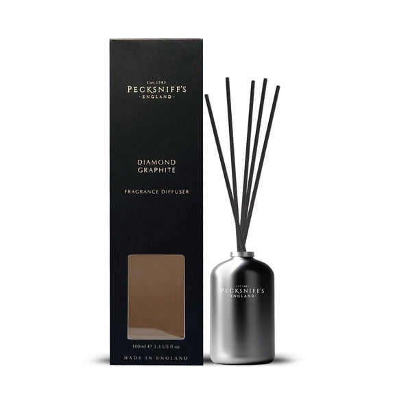 Pecksniffs Diamond & Graphite Diffuser | 100ml/3.38 Fl Oz