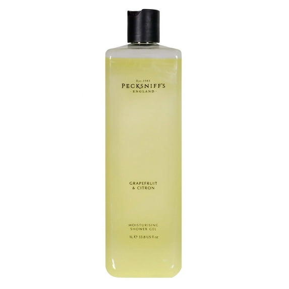 Pecksniffs Grapefruit & Citron Moisturizing Shower Gel | 1000 ml / 33.80 Fl Oz