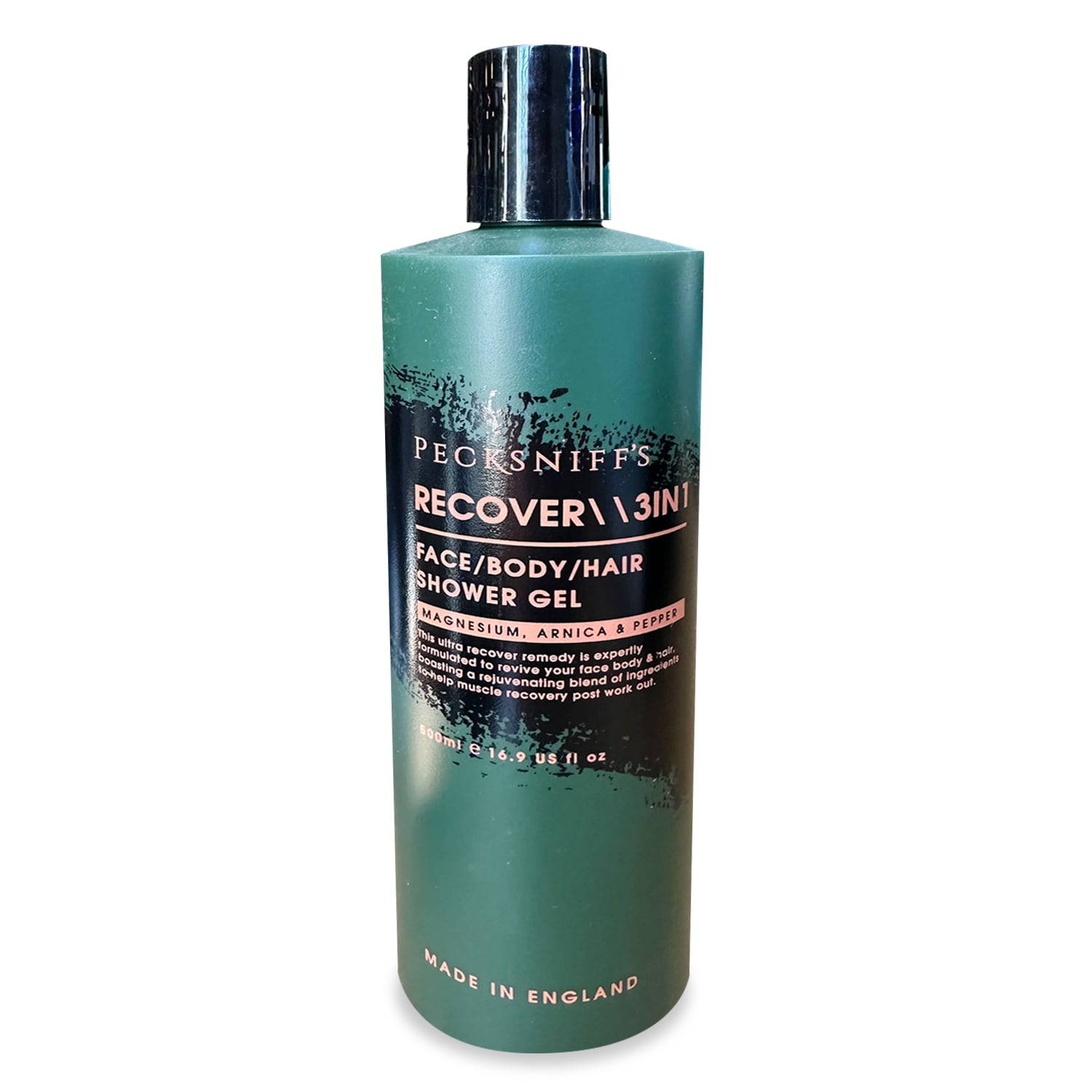Pecksniffs Recover Magnesium 3-in-1 Arnica and Pepper Shower Gel ...