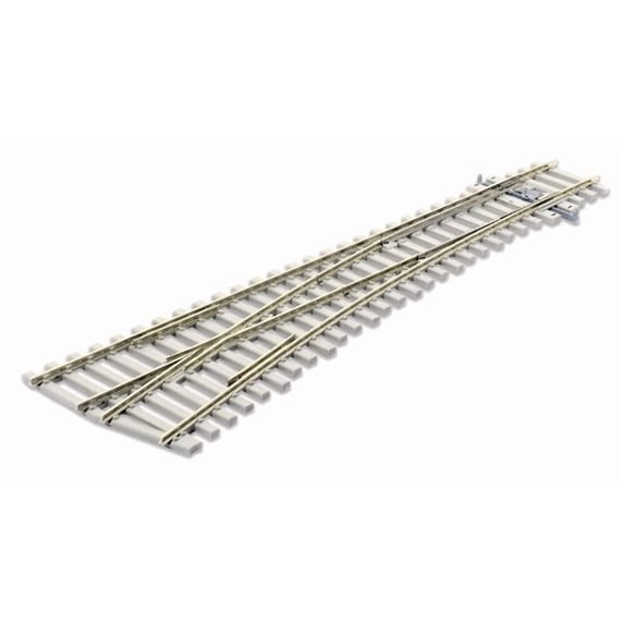 Peco SLE1096 Medium radius L/H Turnout & Crossings
