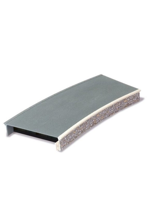 ST-293 HO Scale HO CURVED PLATFORM,STONE
