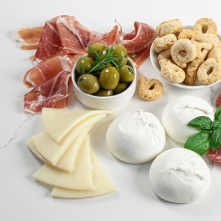 Pecorino Toscano Italian Cheese - Whole Cheese Wheel (4 pound) - fresh and pleasing in taste, with aging, the mild flavor develops into a rich, full-bodied savory cheese