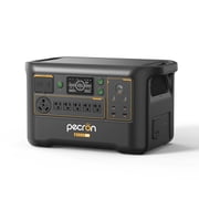 Pecron Portable Power Station 3072Wh LiFePO4 Solar Generator 3000W 6000W Peak Pure Sine Wave 13 Outputs Fast Charge for Home Off-Grid RV