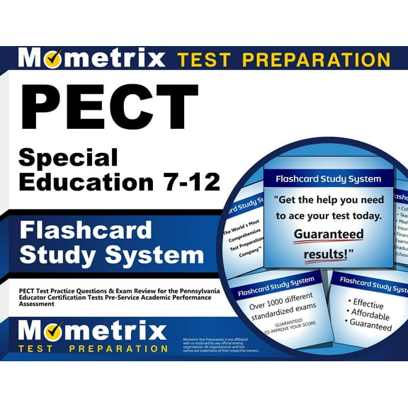 PECT Special Education 7-12 Flashcard Study System: PECT Test Practice Questions & Exam Review for the Pennsylvania Educator Certification Tests