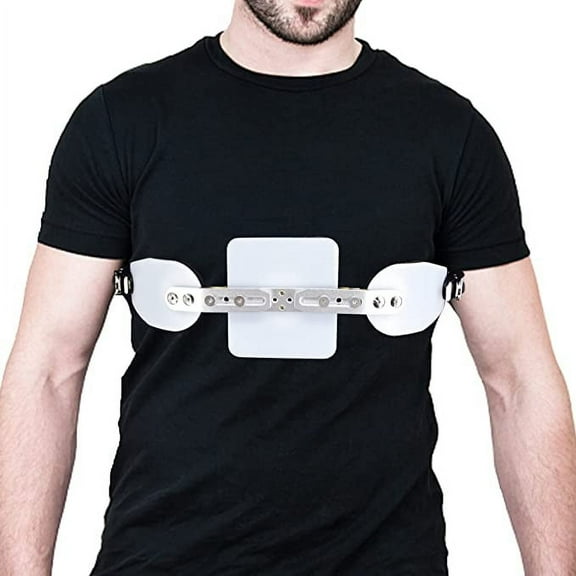 Pectus Carinatum Orthosis Brace, Pigeon Chest Orthosis Support, Adjustable Medical Chest Brace for Pectus Excavatum Ribs Valgus Orthosis Brace (For adult)