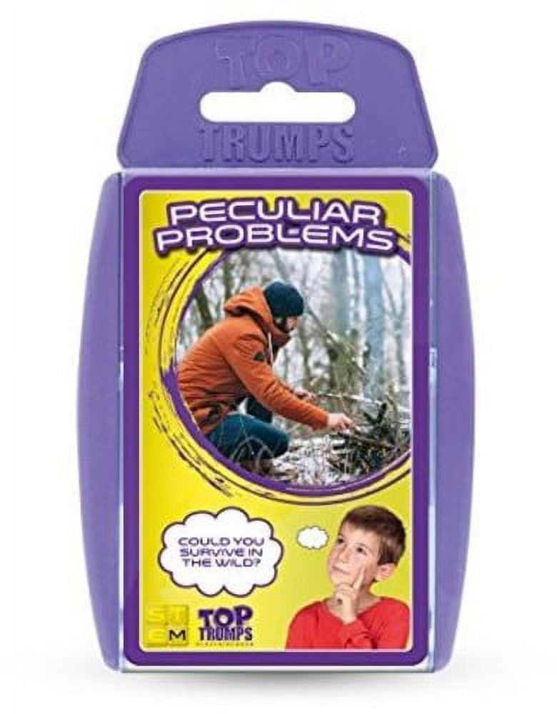 Peculiar Problems Top Trumps Playing Card Game