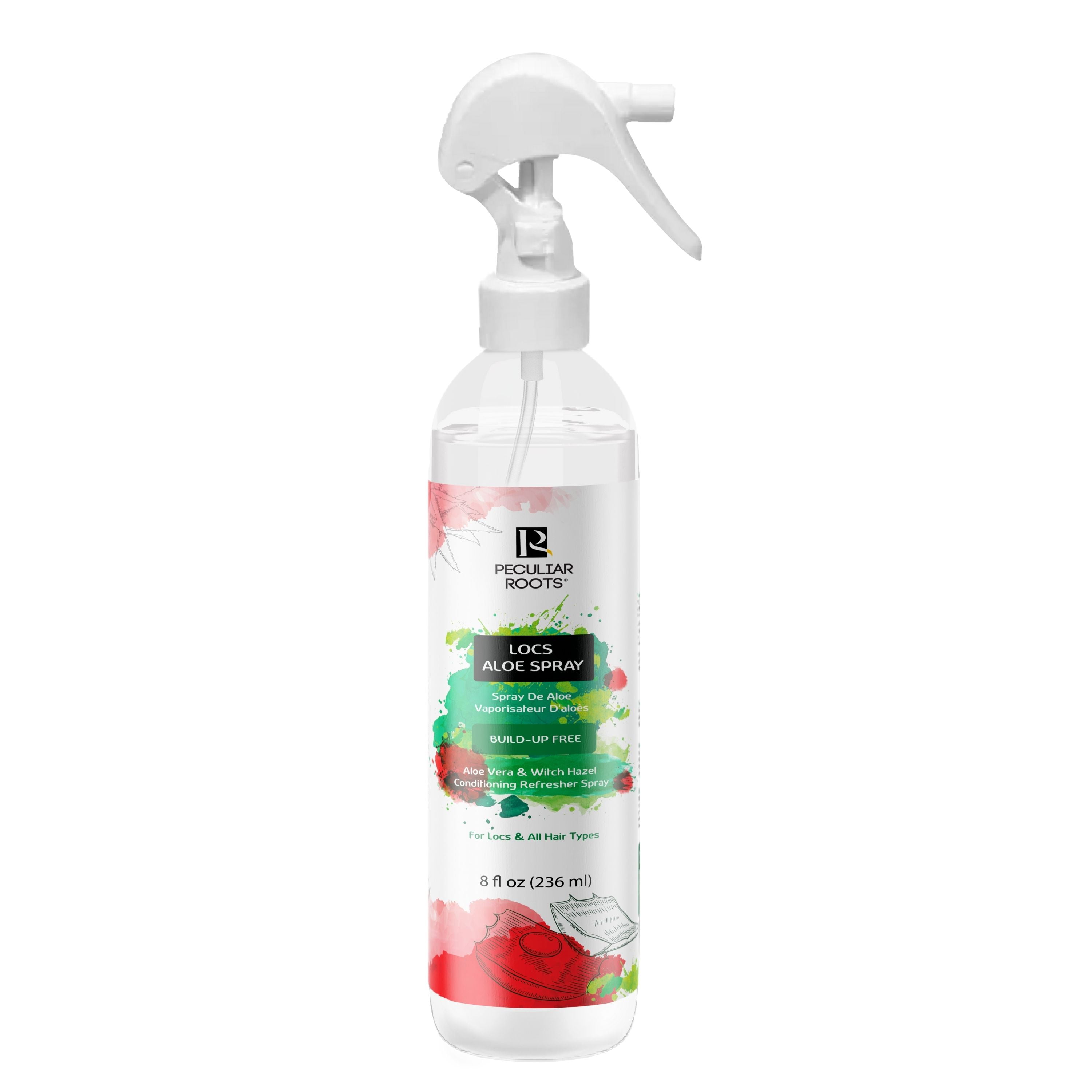 Peculiar Roots Locs Aloe Moisturizing Spray | 8 oz - Walmart Business  Supplies