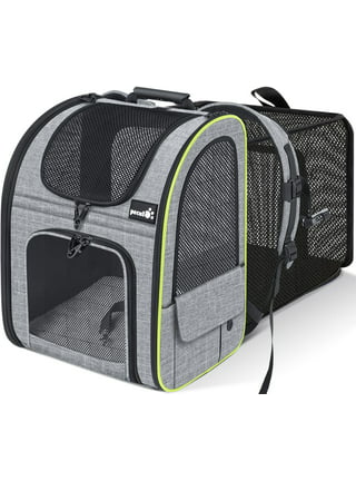 Justice Pet-Pet Carriers-Justice Clearview Backpack Carrier for Extra Small to Medium Sized Pets-For Extra Small to Medium Sized Dogs-For Cats-For