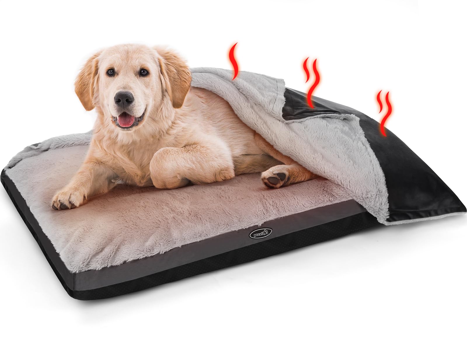 Boluotou Cozy Calming Cat Blanket, Dog/Cat Self Heating Pet Pad,No