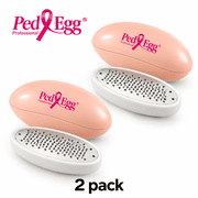 PedEgg Professional Foot File & Callus Remover, 2 Pack, As Seen on TV