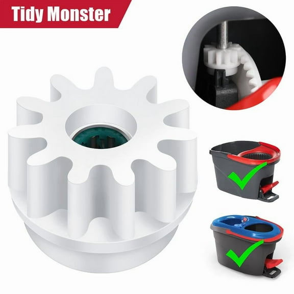 Pedal Bearing Replacement for O-Cedar EasyWring Bucket System Repair Step Pedals Problems Clutch Gear Sprockets for 90% Spin Mop Bucket “Outdoorfun”