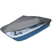 Pedal Boat Cover Waterproof Heavy Duty Boat Cover Replacement for 3 to 5 Person 420D Dustproof-Grey