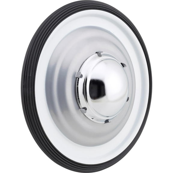 Pedal Car Wheel And Tire Combo, Silver And White, Free Wheel