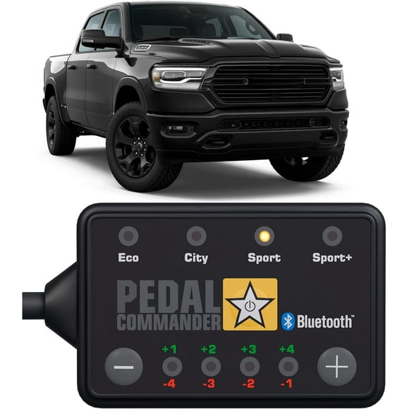 PEDAL COMMANDER for Ram 1500 New Body 2019-2025 Throttle Response Controller - Plug-and-Play, 36 Driving Settings, App Control, Off-Road Throttle Controller Performance Mods, 1500 Accessories