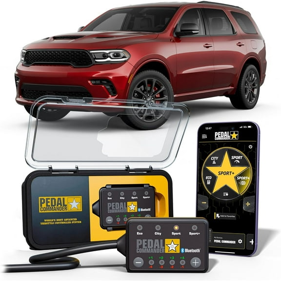 Pedal Commander Throttle Response Controller PC30 Bluetooth for Dodge Durango 2006-2010 (Fits All Trim Levels; SE, SLT, Limited)