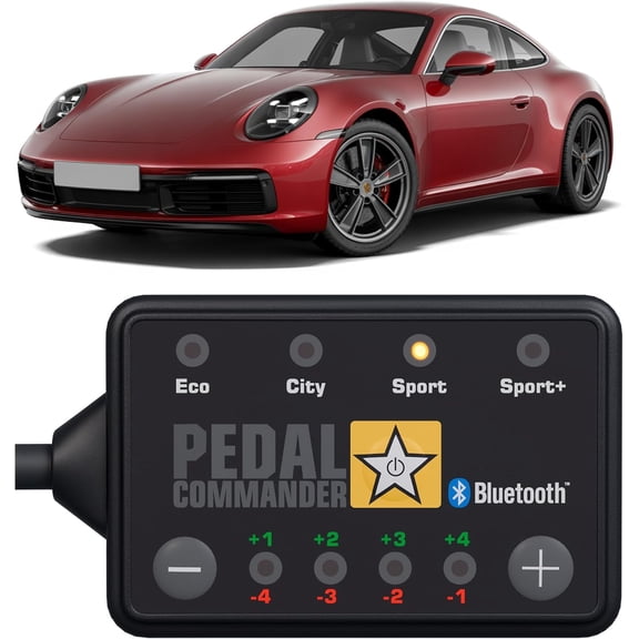 PEDAL COMMANDER for Porsche 911 2005-2019 Throttle Response Controller - 36 Driving Settings, Anti-Theft, App Control, Throttle Controller Performance Parts, 911 Accessories