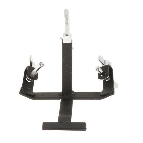 Pedal Cowbell Bracket Pedals Percussion Cowbell Instrument Drum Set Mount with Handle Drum Cymbal Stand Pedal for Concert Practice Room