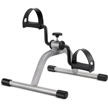 Mini Cycle Pedal Exerciser – Arm & Leg Recovery Machine W/ LCD, Magnetic Resistance, 4 Programs