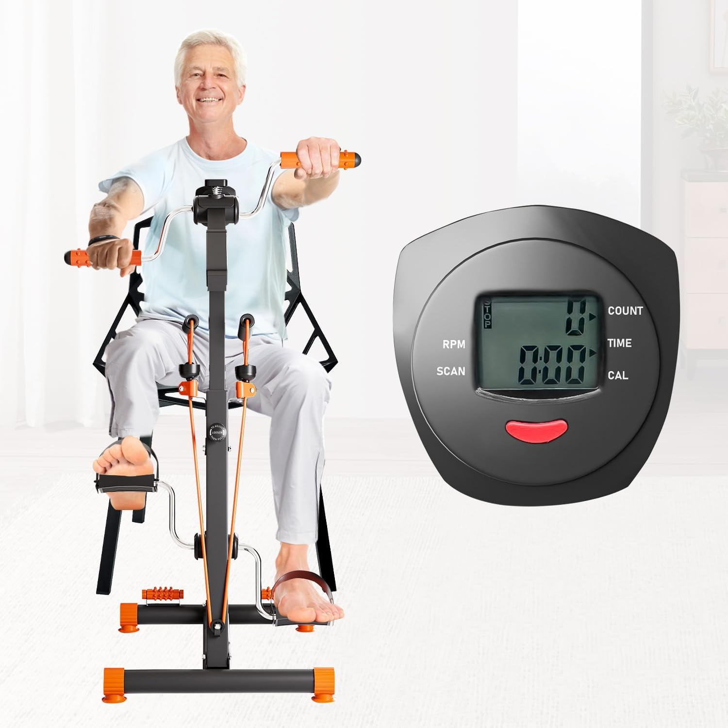 Bike Pedal Exerciser Exercise Equipment For Elderly Hand Bike For
