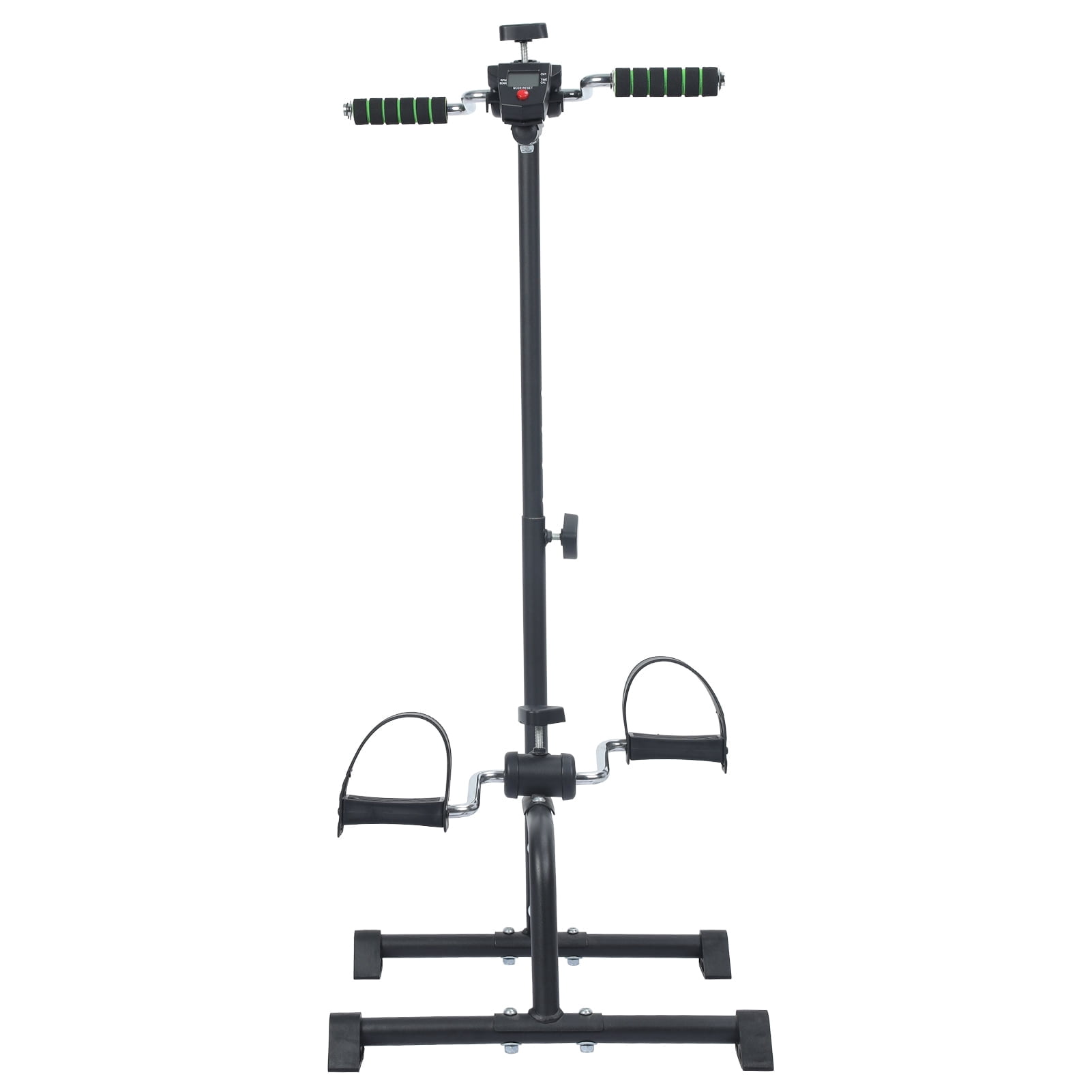 WETLA Pedal Exerciser for Seniors - Adjustable Arm & Leg Exercise Bike with LCD Monitor, Under Desk Peddler for Physical Therapy, Rehabilitation & Home Fitness