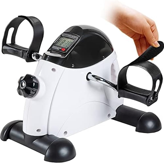 Pedal Exerciser Stationary Under Desk Mini Exercise Bike - Peddler Exerciser with LCD Display, Foot Pedal Exerciser for Seniors,Arm/Leg Exercise$$Sport & Recreation Other