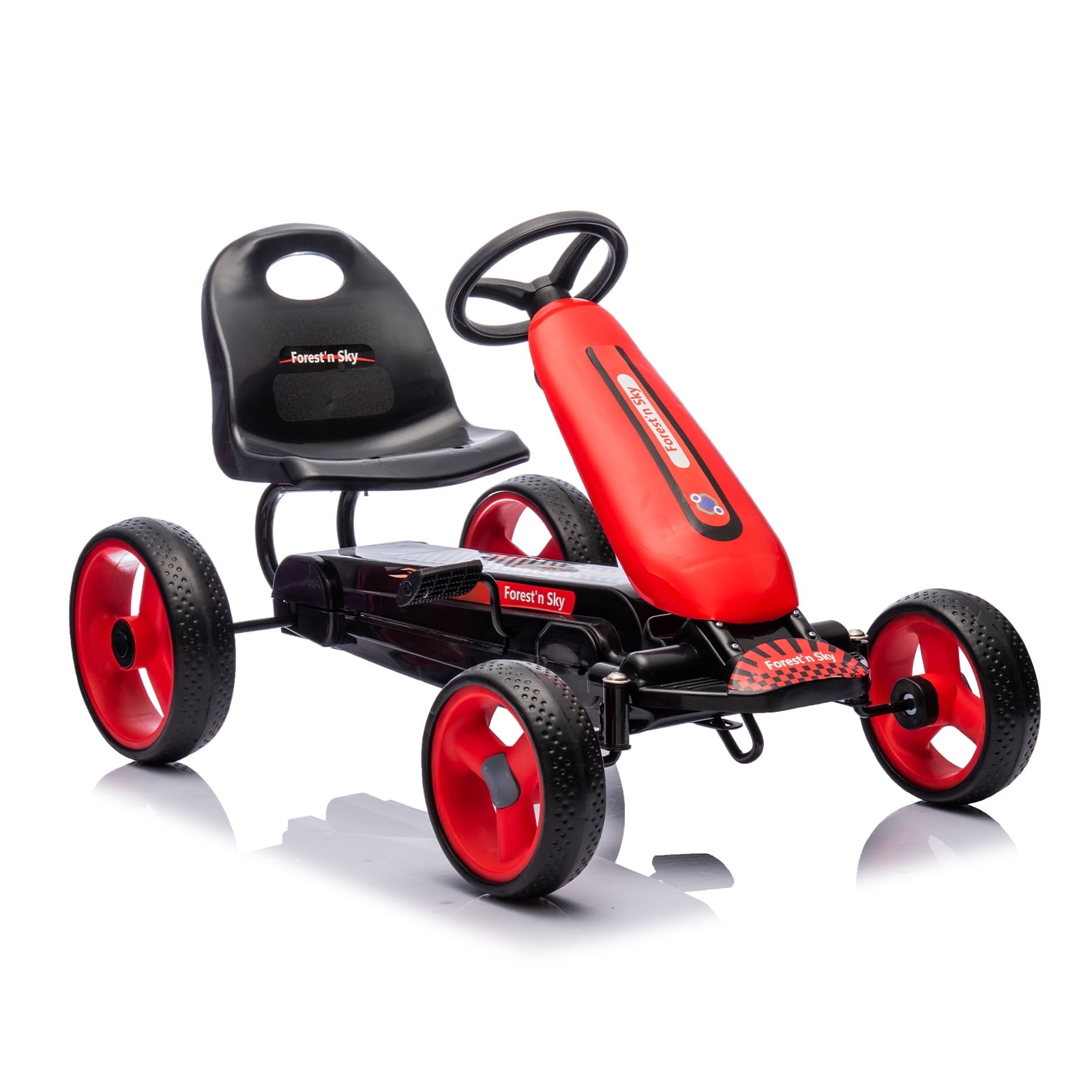 BIG WHEEL KART 3 キッズカート Gymax Kids Pedal Go Kart 4