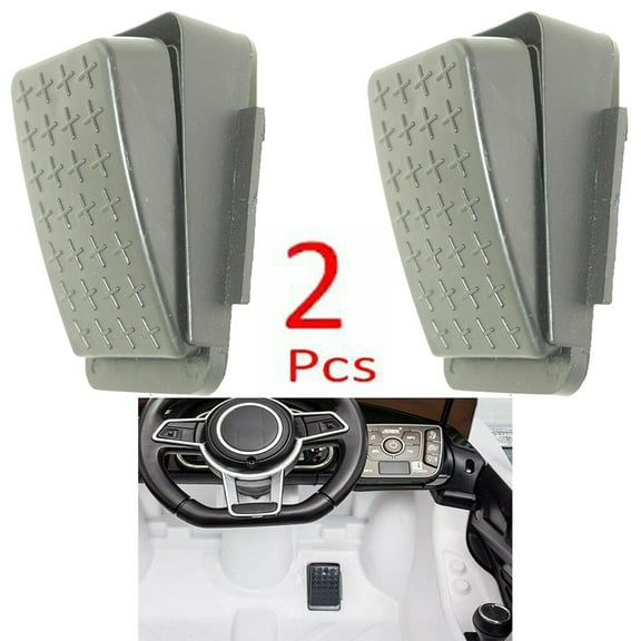 Pedal Reset Control Switch for 12V Kids Electric Ride-On Vehicles - 2 Pack, Foot Accelerator, Compatible with Cars