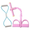 thumbnail image 1 of Pedal Resistance Band, Elastic sit up Bands, 6-Tube Pull Rope Multifunctional Tension Rope Body Trainer Bodybuilding Equipment for Abdomen/Arm/Yoga Stretching Slim Training, 1 of 9