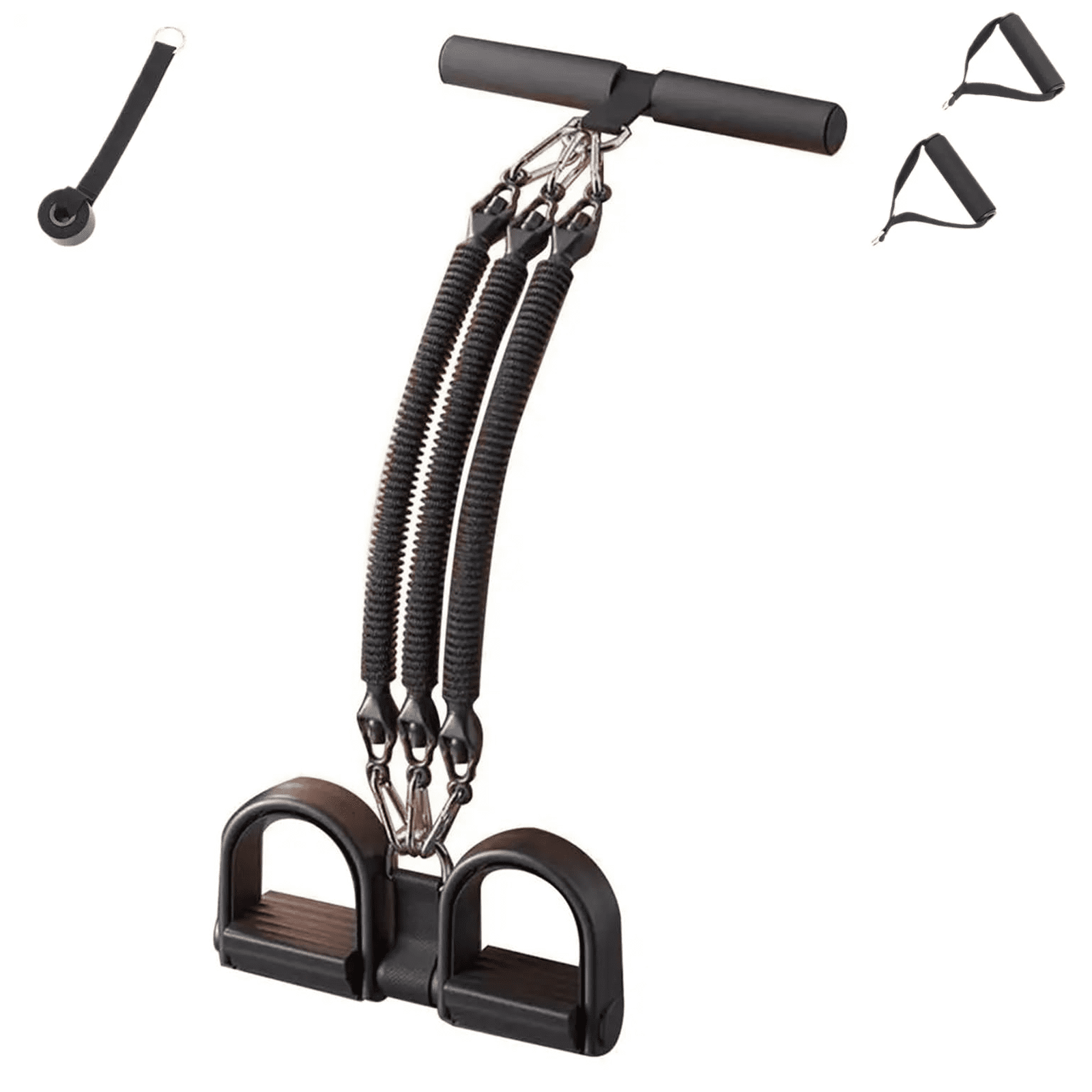 Pedal Resistance Band with Handle, Elastic Sit Up Pull Rope Sit Up Band Pull Rope Elastic Pedal Puller Yoga Pedal Puller Resistant Band for Waist Arm Leg