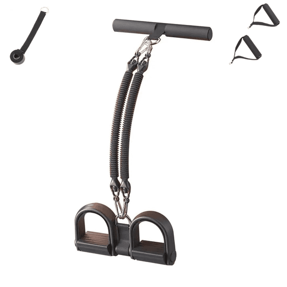 Pedal Resistance Band with Handle, Elastic Sit Up Pull Rope Sit Up Band Pull Rope Elastic Pedal Puller Yoga Pedal Puller Resistant Band for Waist Arm Leg