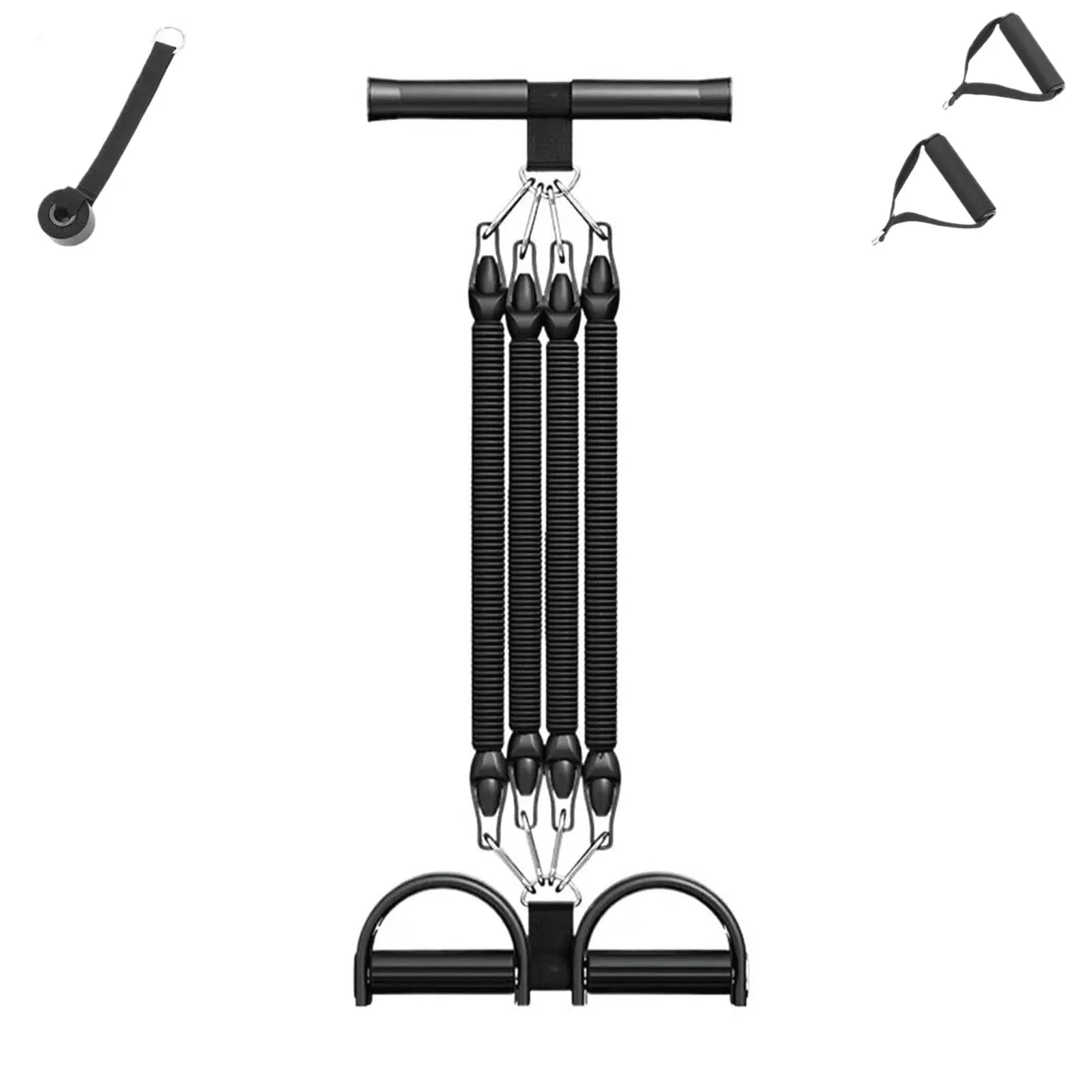 Pedal Resistance Band with Handle, Elastic Sit Up Pull Rope Sit Up Band Pull Rope Elastic Pedal Puller Yoga Pedal Puller Resistant Band for Waist Arm Leg