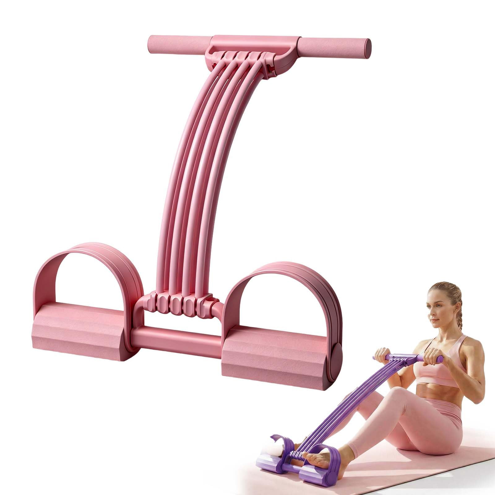 Pedal Resistance Bands with Handles, Elastic Pull Rope Fitness, Multifunction Yoga Resistance Band, Foot Pedal Resistance Bands, Stretching Workout Fitness Bands for Abdomen, Waist, Arm, Leg
