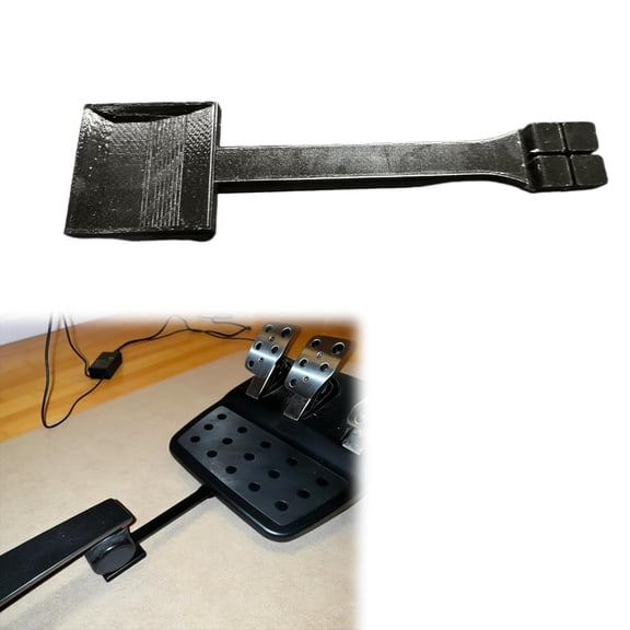 Pedal Seat Stopper Compatible with Logitech G29, Anti-Slip Wedge for Racing Wheel Pedal Base, Brake Pedal Stabilizer for Gaming Chair, Sim Racing Accessory
