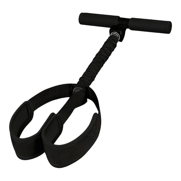 Pedal Stretcher for Sit-ups - Home Fitness Equipment with Tension Rope for Leg Training and Core Strengthening, Compact Portable Design for Easy Storage