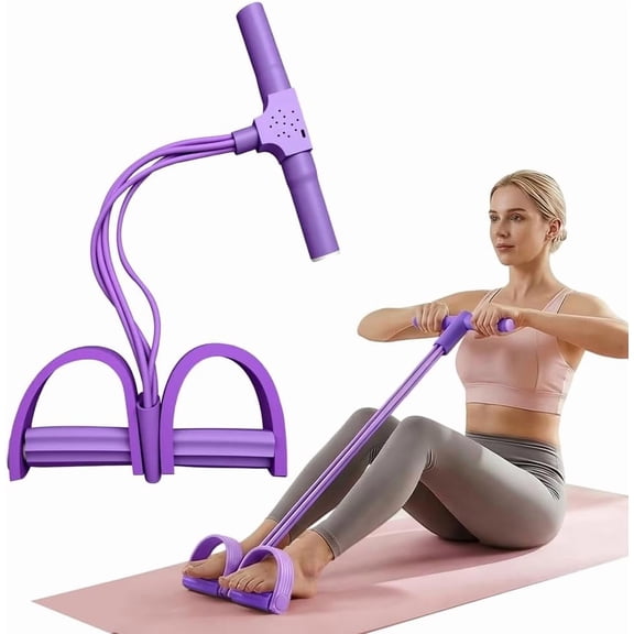 Pedal Tension Band Multifunction for Home Gym Leg Arm Toning Exercise Band with Foot Pedal