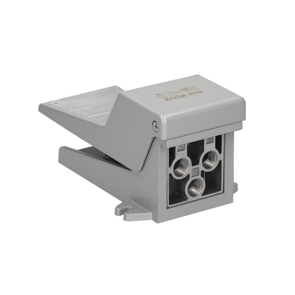 Pedal Valve,Press Valve Drive 1/4-inch Pneumatic Pedal Position Pneumatic Air 5 Way 2 Air Press Valve 5 Way Valve Drive Type Pedal Valve Way 2 Position 2 Position Pneumatic Rookin Buzhi