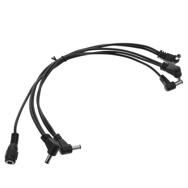 Pedalboard Power Cables Pedalboard Cable Effect Power Cord Multipleuse Guitar Cable 158X2.4X1CM