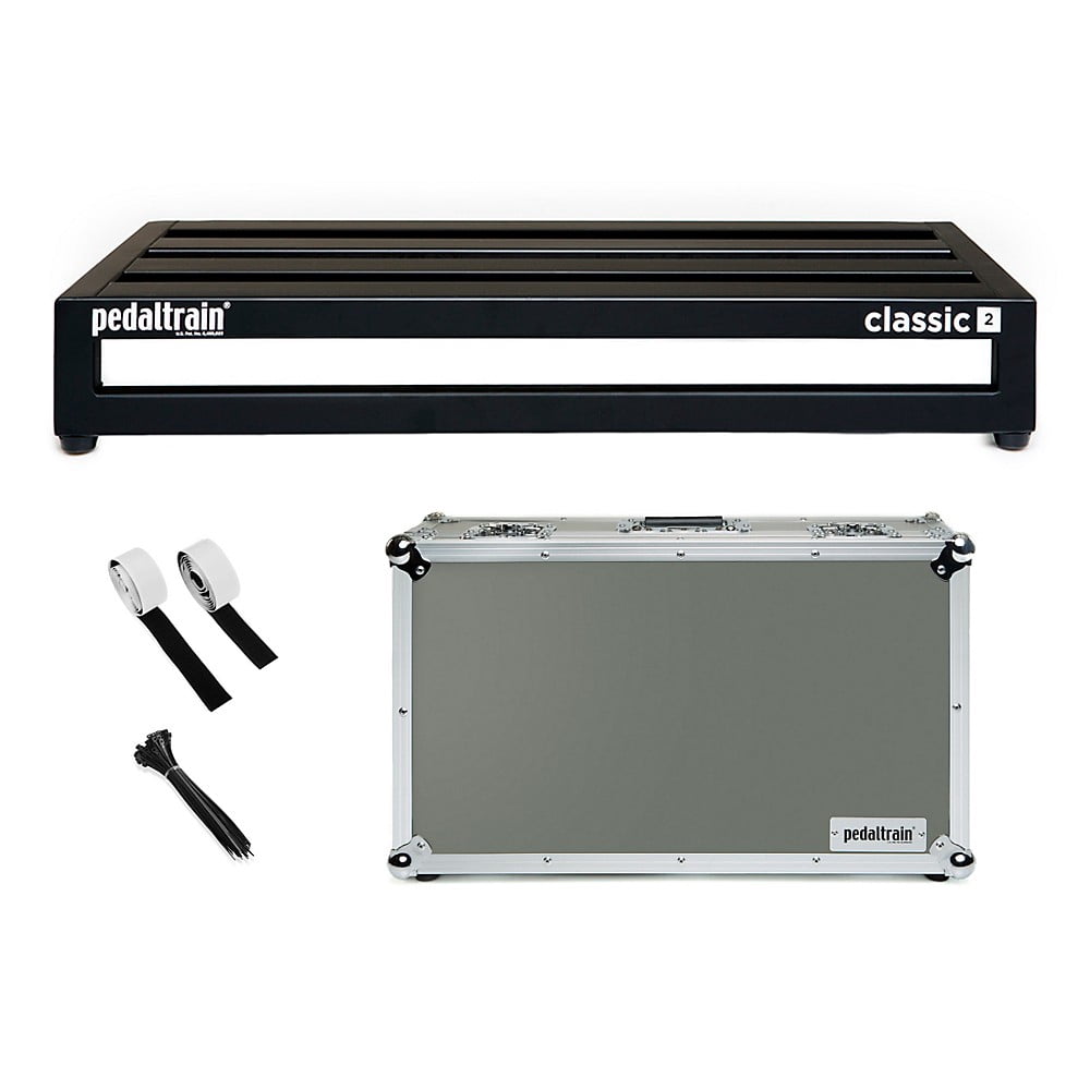 Pedaltrain Classic 2 Pedal Board with Tour Case