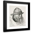 thumbnail image 1 of Peder Severin Krøyer 15x18 Black Modern Framed Museum Art Print Titled - Head of a Skagen Fishing (1893 - 1894), 1 of 5