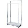 thumbnail image 1 of Pedestal 2-Tier Iron Construction Towel Rack with Wooden Case, 1 of 1