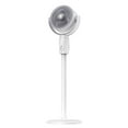 thumbnail image 1 of Pedestal Fan Oscillating with Remote,360° Air Circulator Stand Up Fan for Bedroom, DC Motor,Quiet Tall Tabletop/Pedestal Fan for indoors, Adjustable Height,12 Speed for Home Kidroom Living Room,White, 1 of 9
