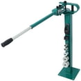 thumbnail image 1 of Pedestal Floor Compact Bender 7 Dies Versatile Compact Metal Tubing Bender 44' Mount Powdercoat Telescoping Handle Maximum 5/8" Thick 1-15/16" Width,, 1 of 3