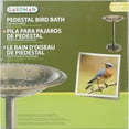 thumbnail image 1 of Pedestal Resin Bird Bath-Anitque Bronze Effect, 1 of 2