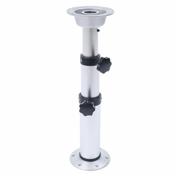 Pedestal Table Base 3-Section Adjustable Table Leg Table Stand for RV Boat Yacht