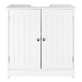 thumbnail image 1 of Pedestal Under Sink Storage Bathroom Vanity with 2 Doors Bathroom Cabinet Space, 1 of 10