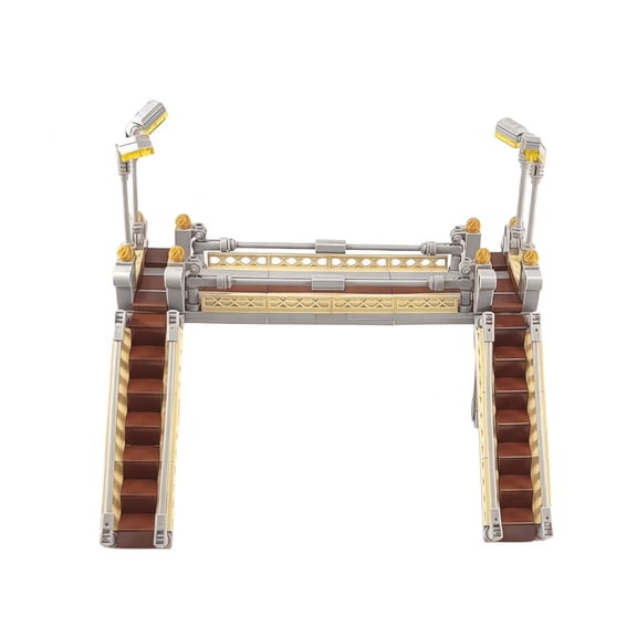 Pedestrian Street Walkway Building Bricks Set | General Jim's Toys | GJ-PWW