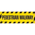 thumbnail image 1 of Pedestrian Walkway Non-Slip Floor Marker | 6 Pack of 6" X 18" Vinyl Decal | Protect Your Business, Work Place & Customers |  Made in The USA, 1 of 3